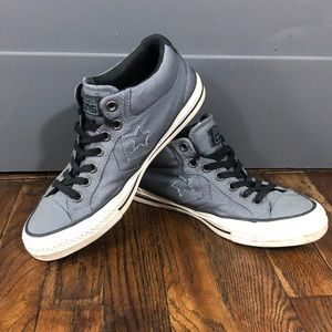 Grey Converse Cons
